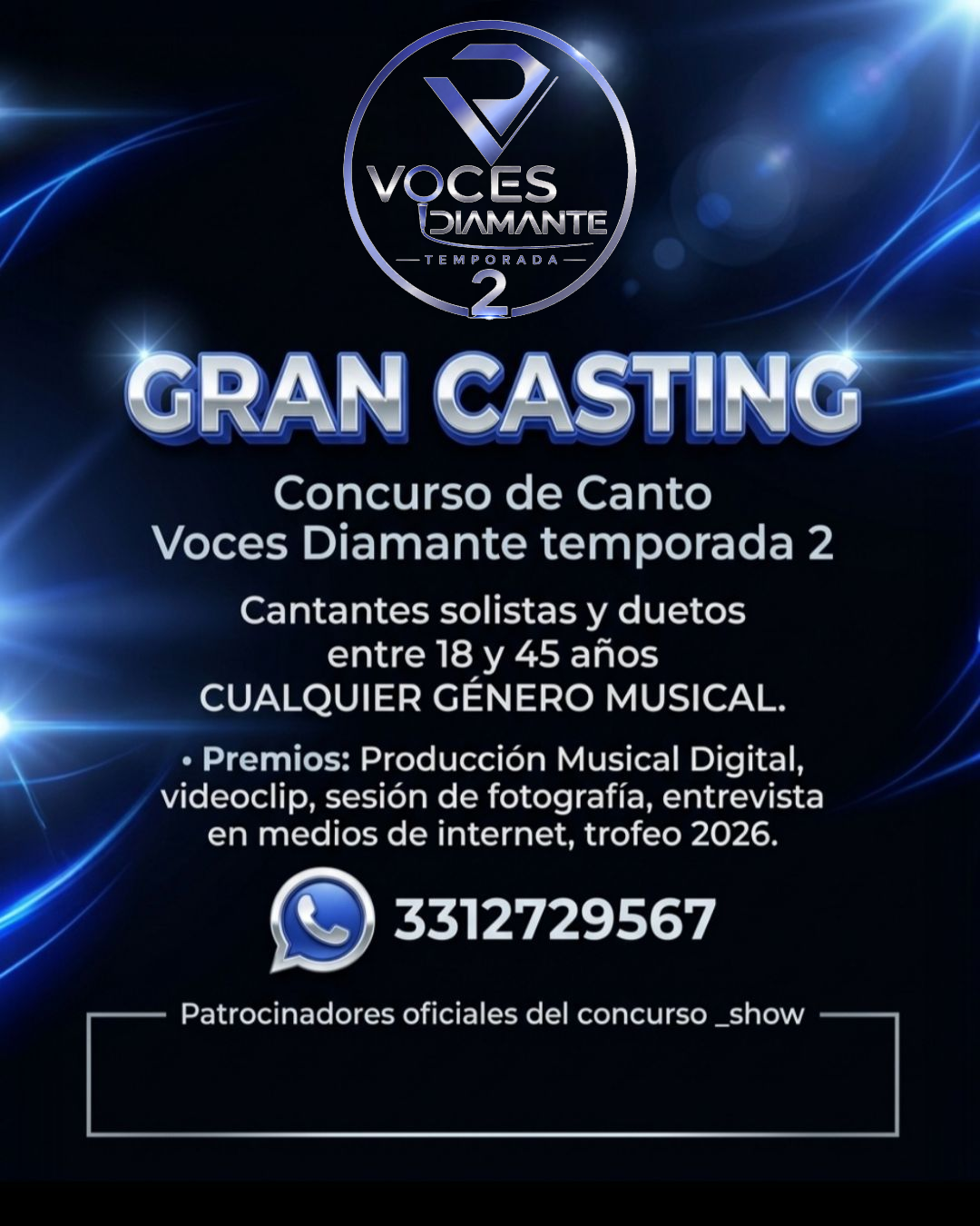 Convocatoria Voces Diamante